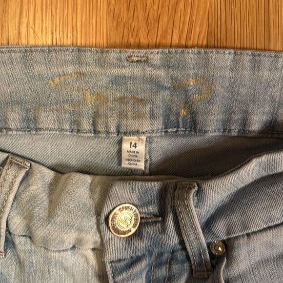 Seven7 size 14 distressed jeans - Picture 2 of 4